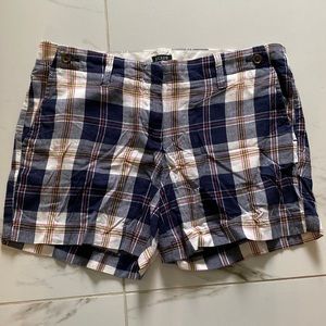 JCrew Plaid Shorts